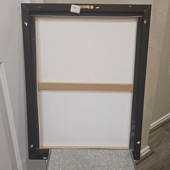 Crystal Luxe, "QueensDon't Compete" Graphic Framed Canvas Wall Decor - Picture 4 of 6